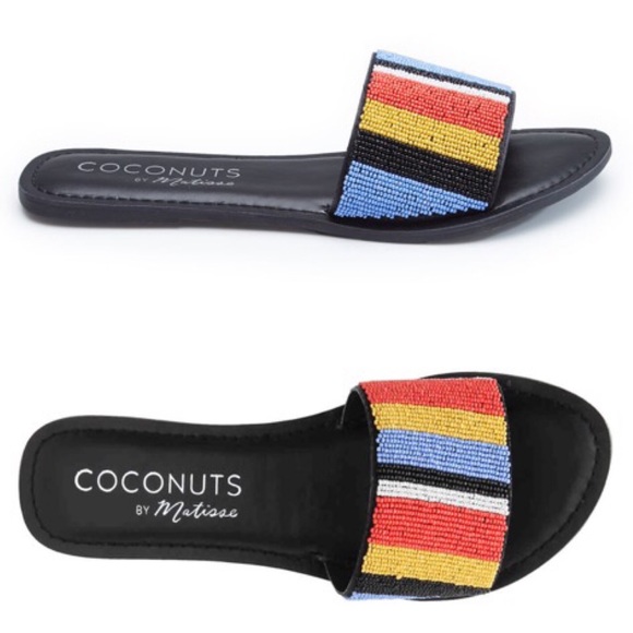 Coconuts by Matisse Shoes - Beaded Summer Slide